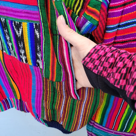 Mexican Bomber Jacket 100% Cotton - Picture 6 of 7